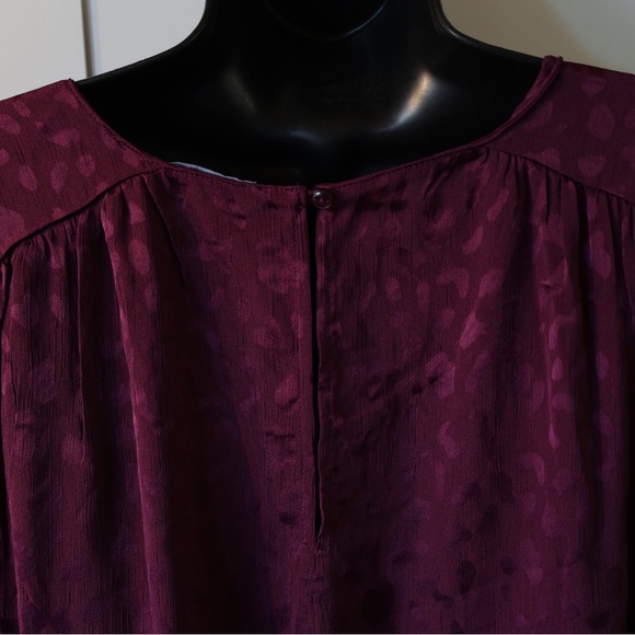 Elegant Purple Blouse Haver blouse plum - Picture 5 of 8